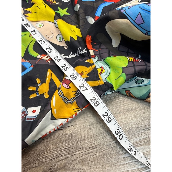 Members Only Nickelodeon Rugrats All Over Print Windbreaker Jacket Mens XL - Picture 14 of 15